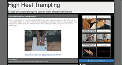 Desktop Screenshot of high-heel-trampling.com